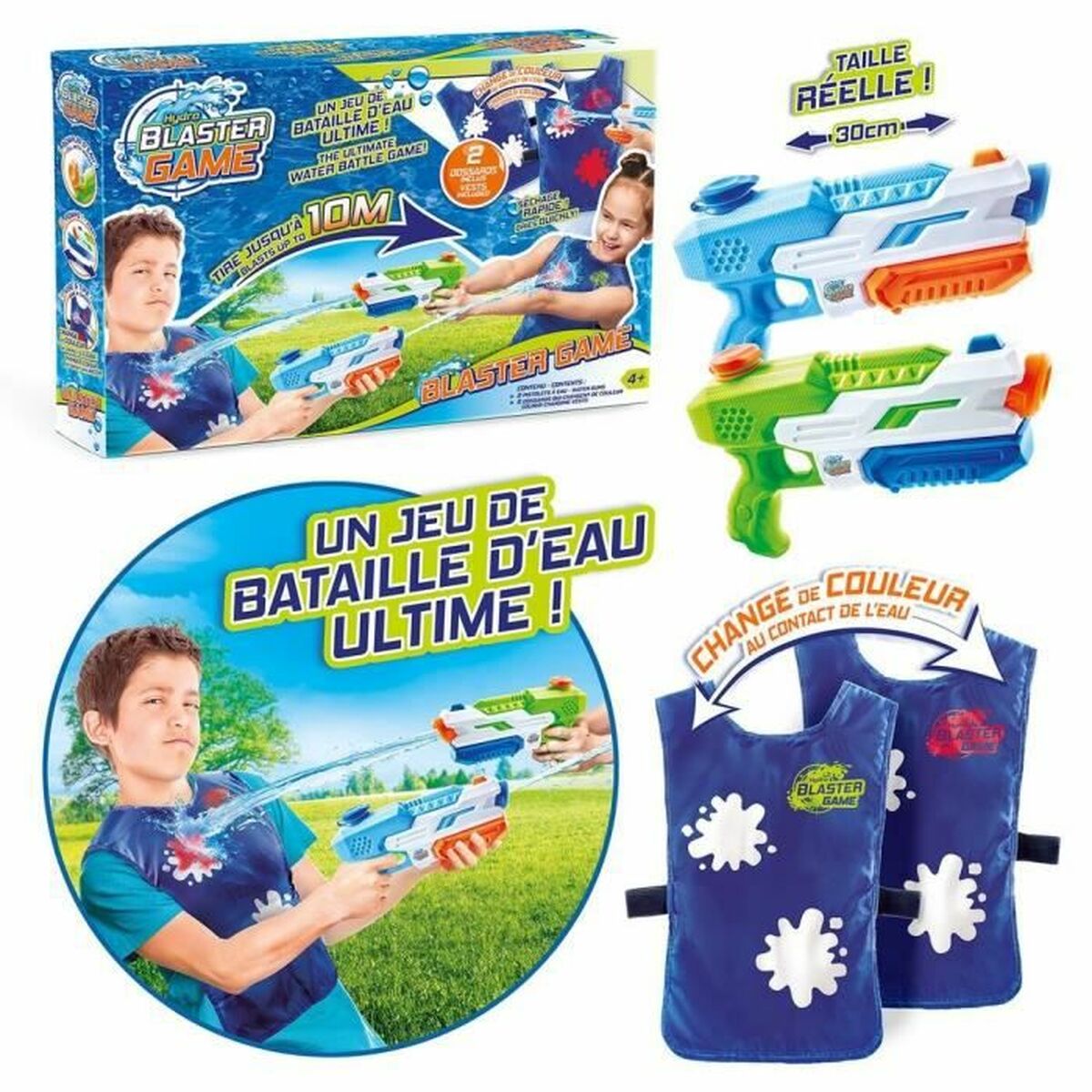 Pistolet à eau avec réservoir