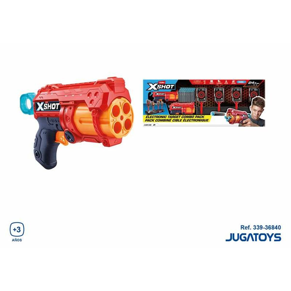 Pistolet à fléchettes X-Shot