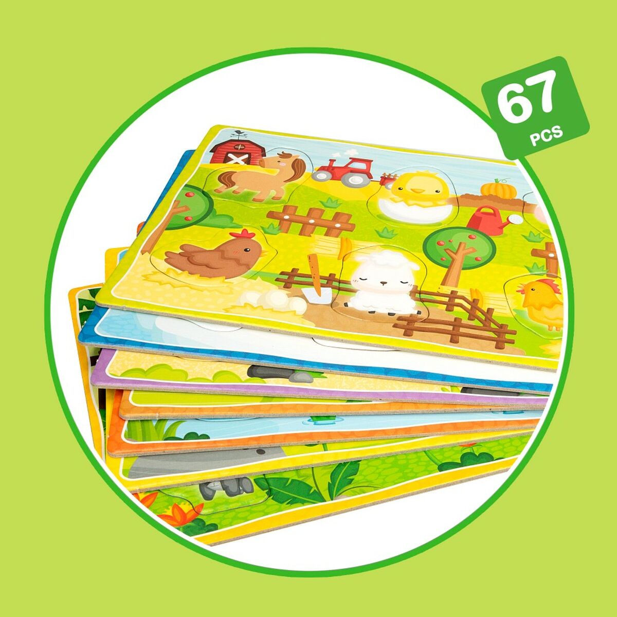 Puzzle Animal 67 pièces