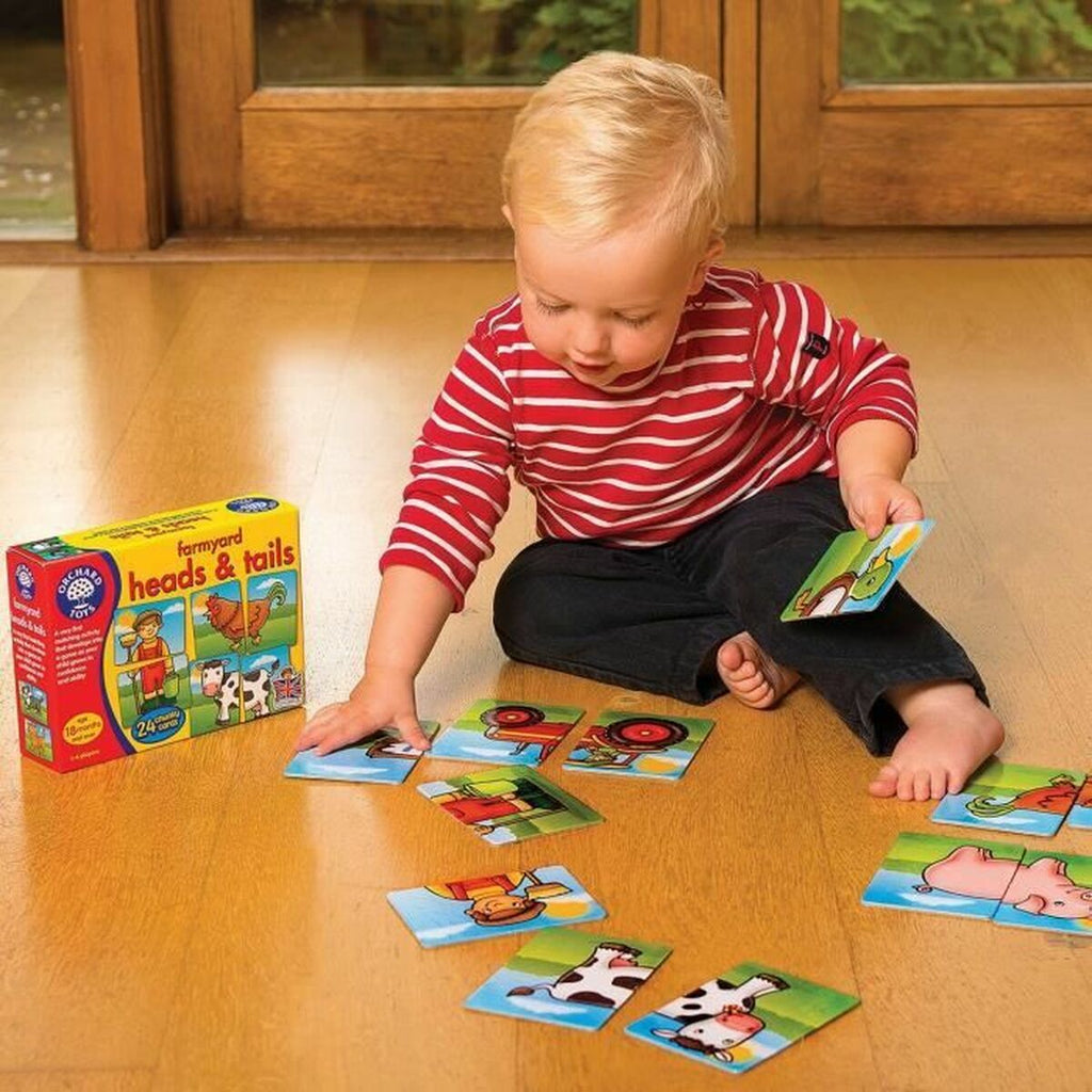 Educational Game Orchard Farmyard Heads & Tails (FR)-3
