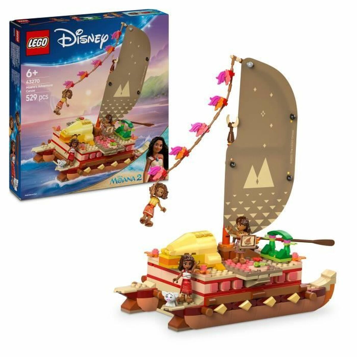 Lego Pirogue Vaiana 2