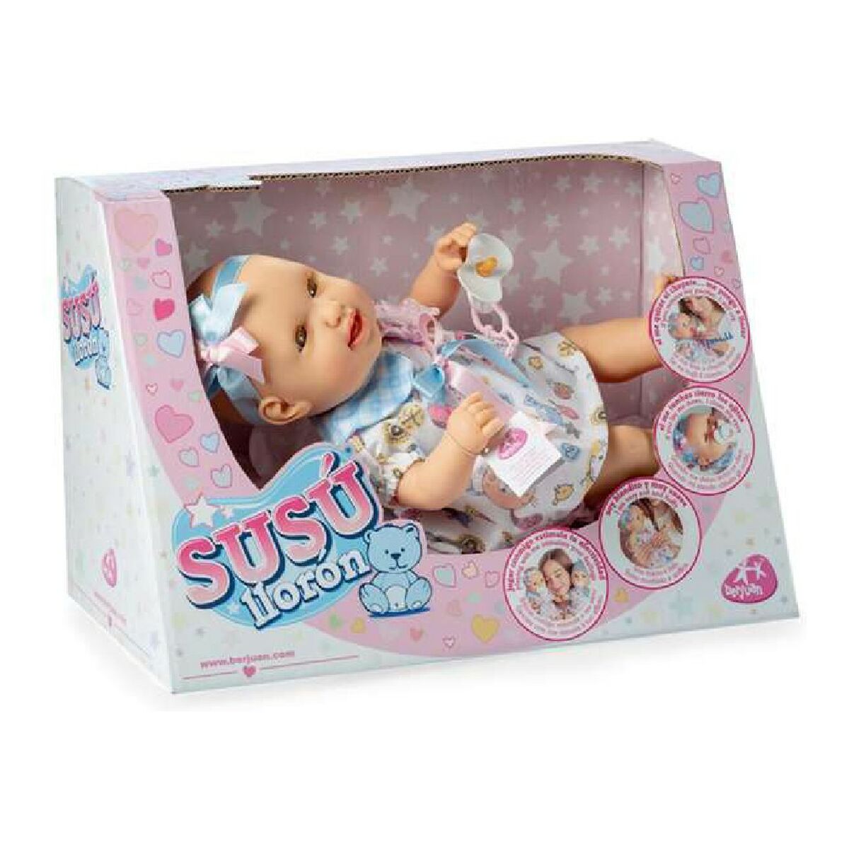 Baby Doll Susú Llorón Berjuan 6123 38 cm (38 cm)-0
