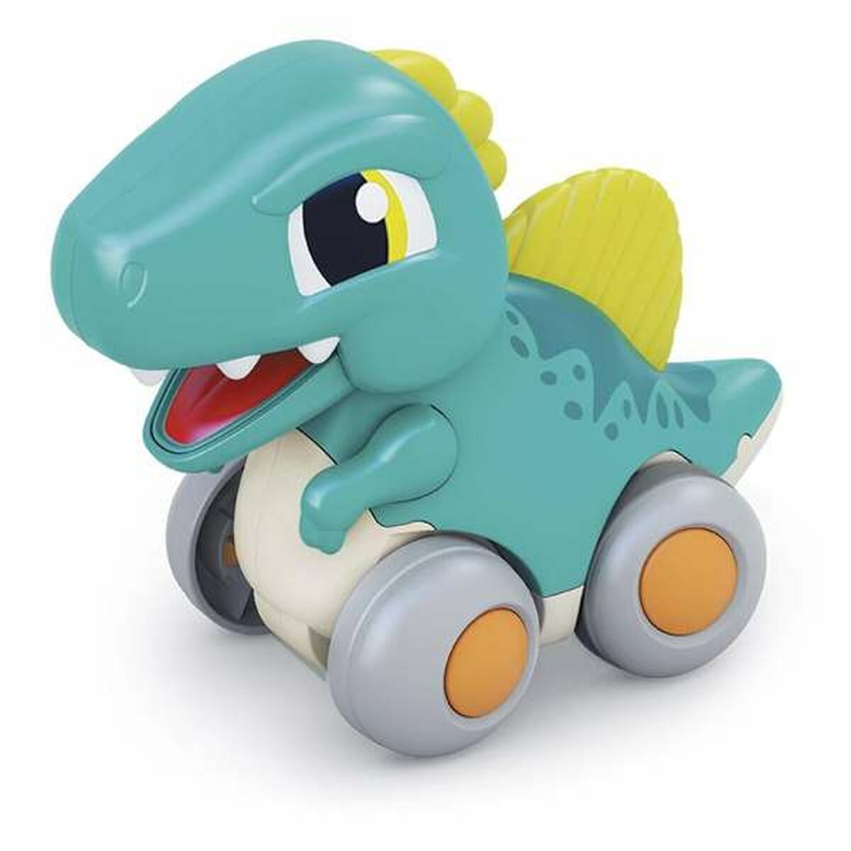 Friction Car 13 x 12 x 13 cm Dinosaur Green-0