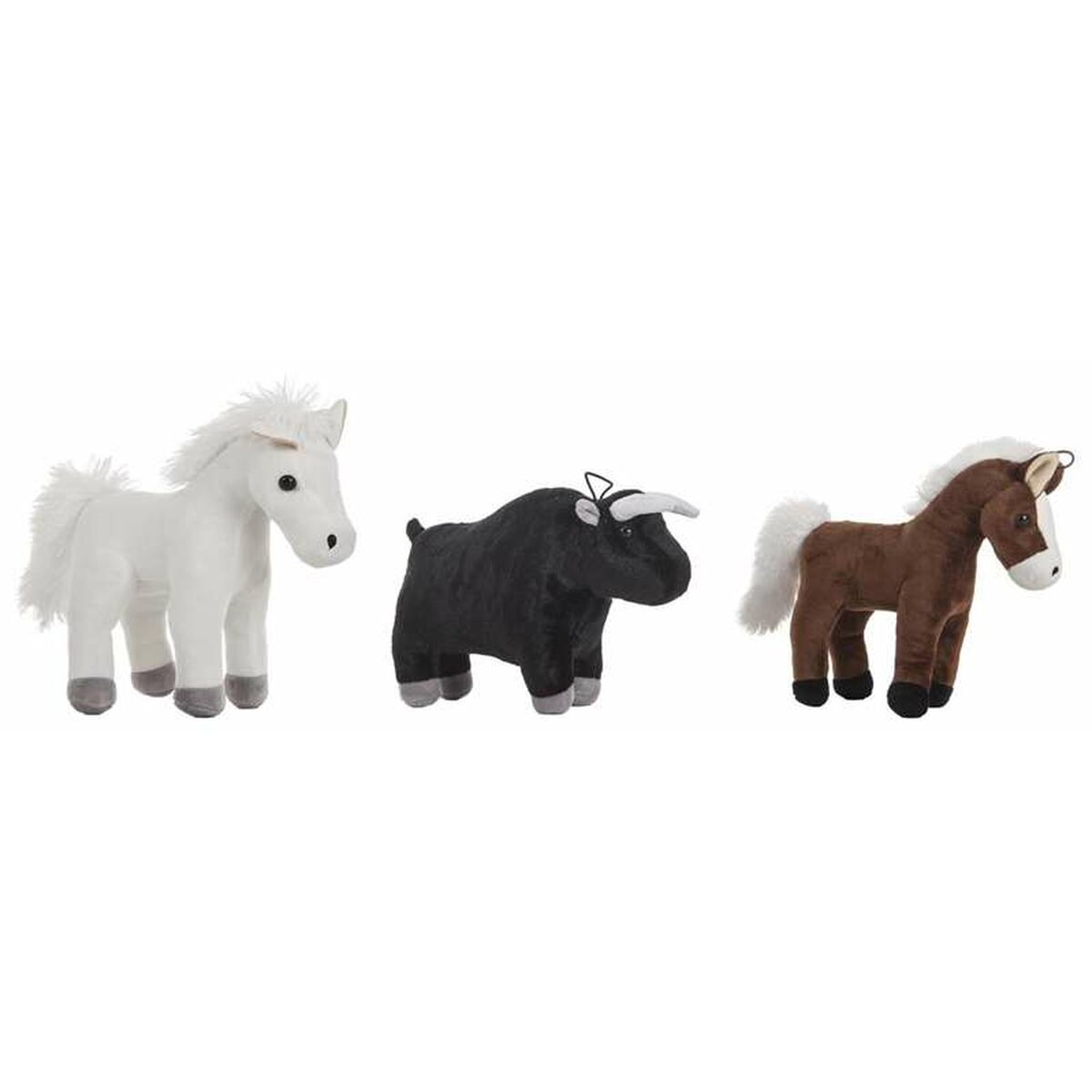 Fluffy toy 22 cm animals-0
