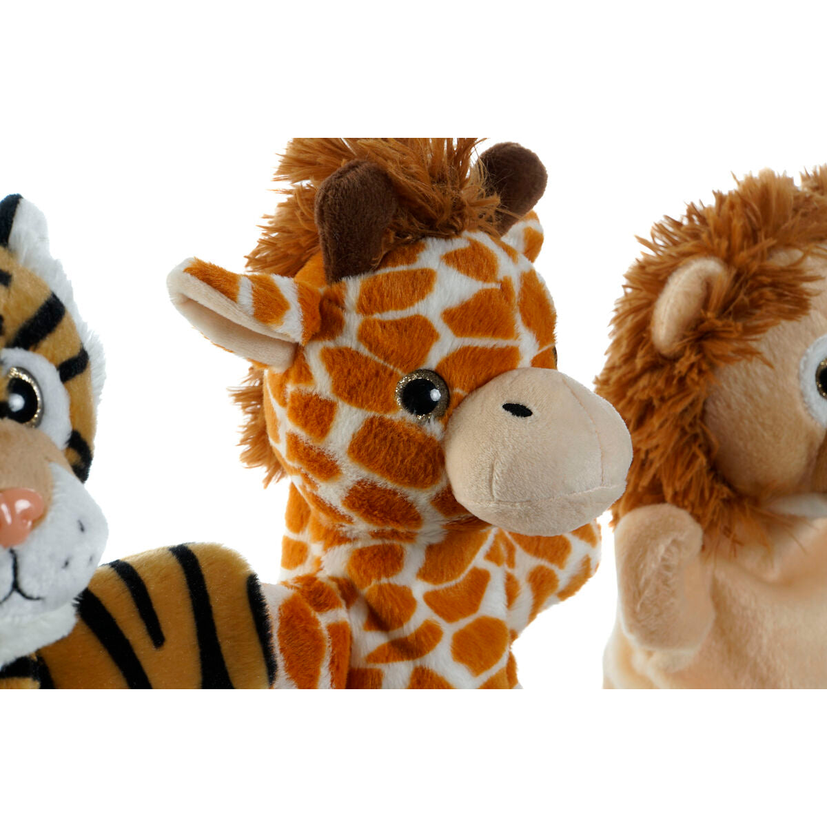 Fluffy toy Home ESPRIT Brown 20 x 20 x 25 cm (3 Units)-3