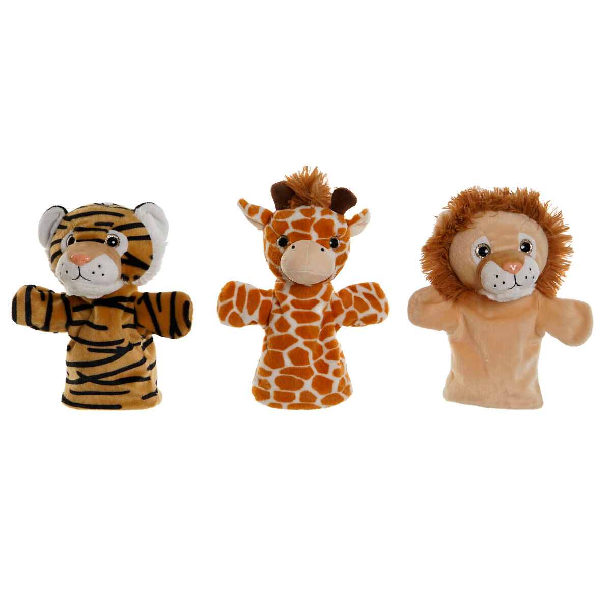 Fluffy toy Home ESPRIT Brown 20 x 20 x 25 cm (3 Units)-0