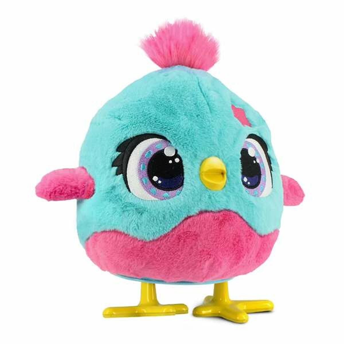 Animal interactif en plastique multicolore