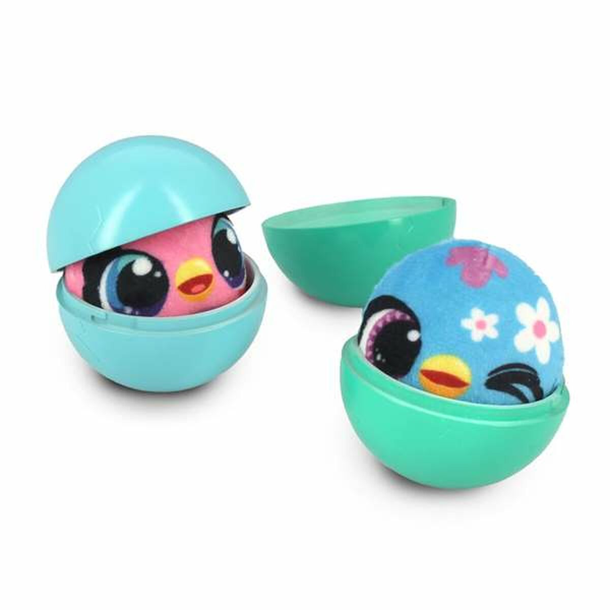 Animal interactif en plastique multicolore