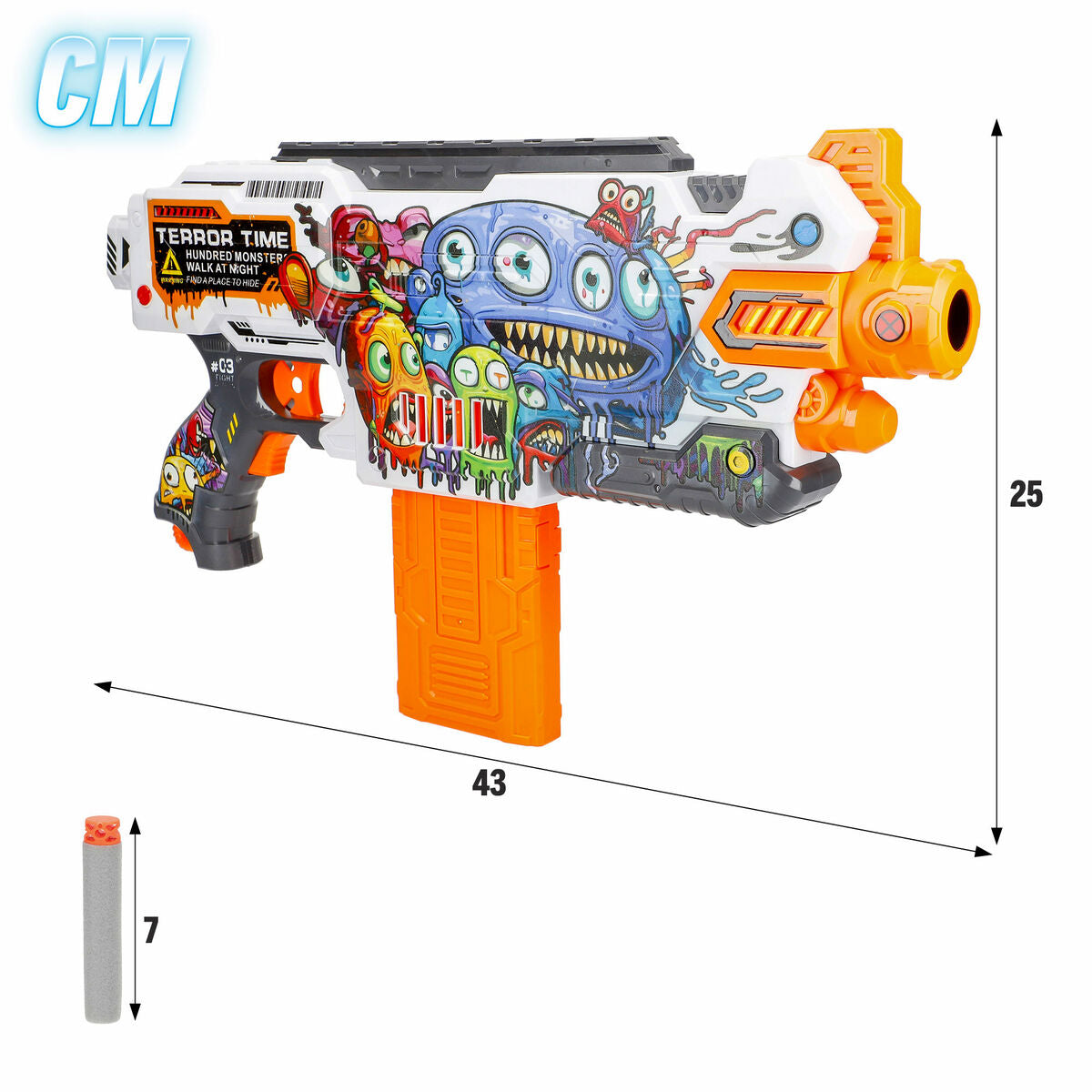 Pistolet à Fléchettes x4