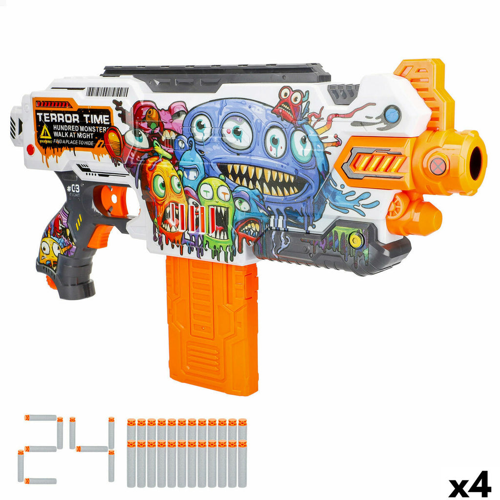 Pistolet à Fléchettes x4